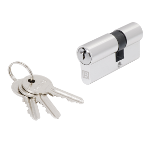 BUSSARE CYL 35/35-3 CHROME ZÁRBETÉT